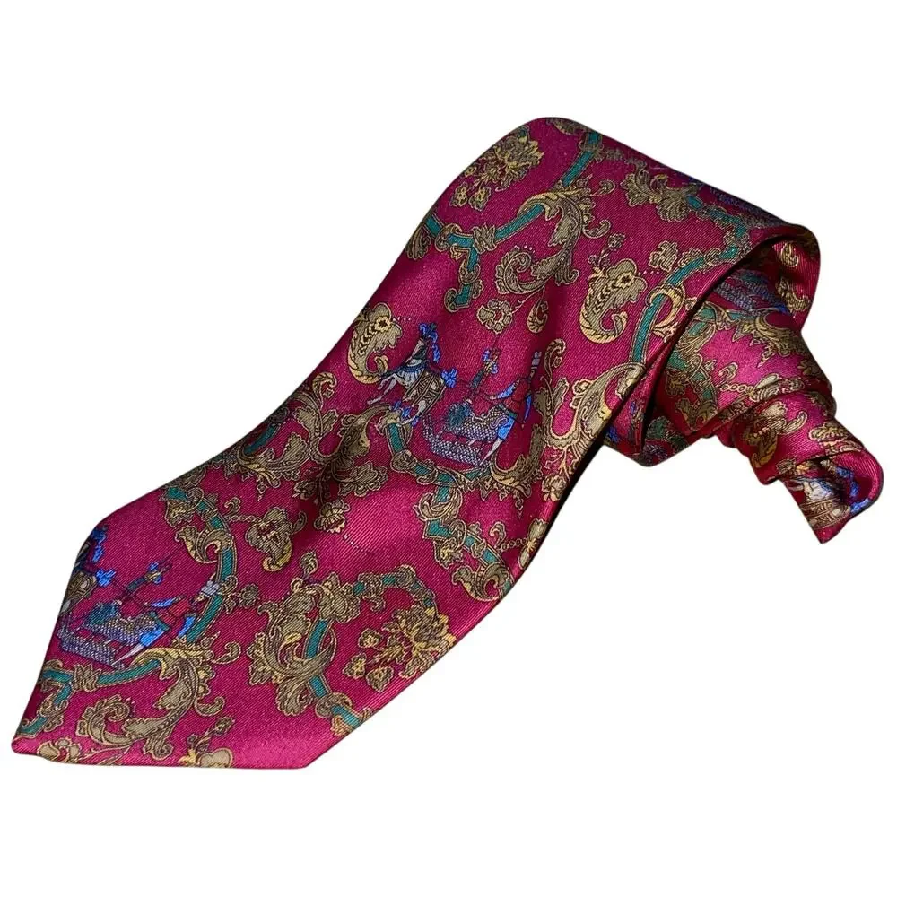 Slavatore Ferragamo Necktie Chariot
